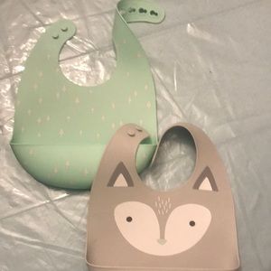 Cloud Island Silicone Bibs